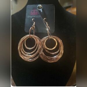 Ringing Radiance Copper Multi-Hoop Earrings